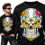 BLUZA ŚMIESZNA  SKULL COLOR